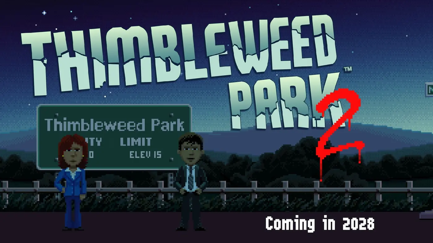 Thimbleweed Park 2 aangekondigd voor 2028: Wat spelers kunnen verwachten