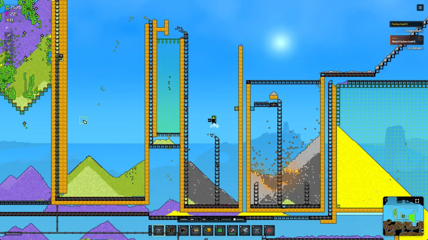 Sandustry: Een Unieke Mix van Terraria en Factorio in Early Access