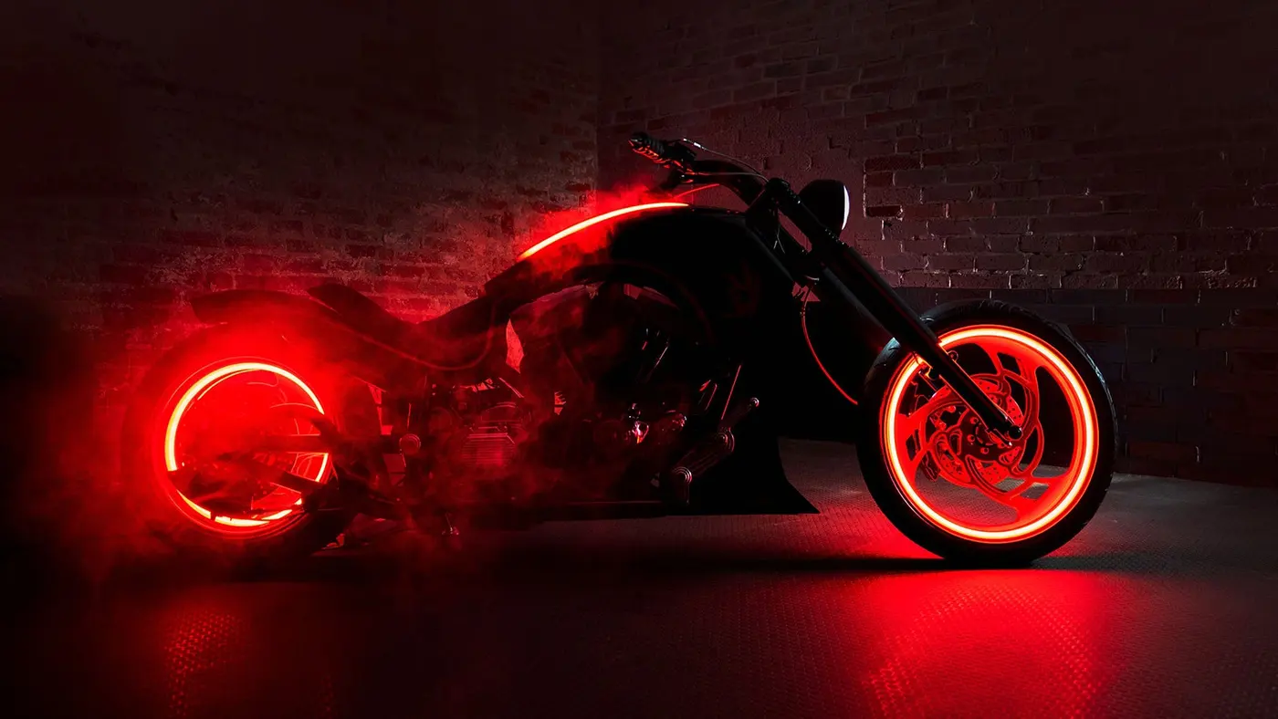Veiling van Shadow the Hedgehog's Dark Rider motorfiets voor de Luca Guintoli Foundation