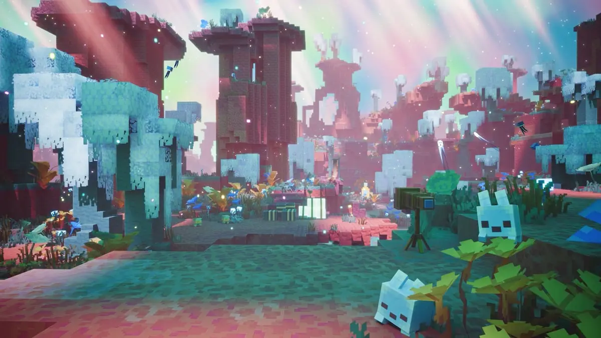 Minecraft The Sift: nieuwe dimensie komt in 2027 naar Java en Bedrock